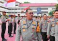 Kapolda Kepri hadiri apel Kasatwil yang dihadiri oleh Presiden dan Kapolri.
