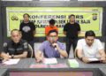 Polsek Lubuk Baja Gelar Konferensi Pers Ungkap Kasus Curanmor