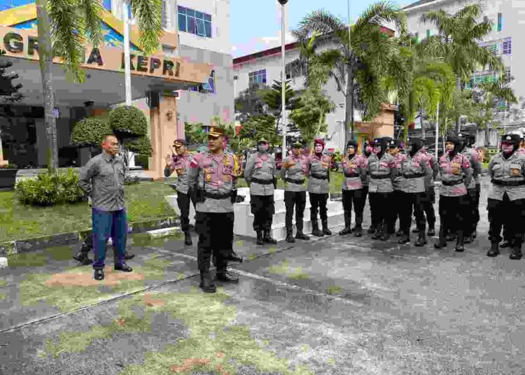 Polresta Barelang Kembali Kawal Aksi Unjuk Rasa Koalisi Rakyat Batam Tuntut Kenaikan UMK Tahun 2025