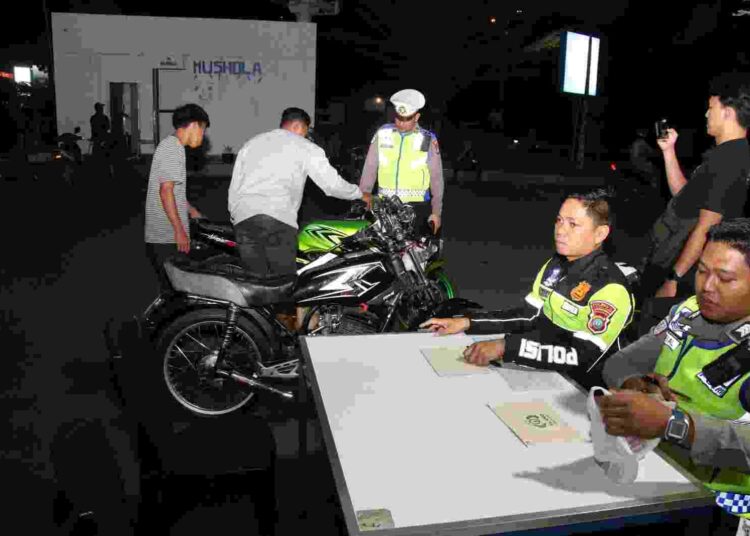 Polresta Barelang Kembali Gelar Operasi Cipta Kondisi amankan 41 Motor Berknalpot Brong