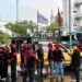 Polresta Barelang Kawal Unjuk Rasa Koalisi Rakyat Batam di Graha Kepri