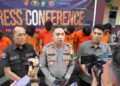 Rilis Akhir Tahun Polsek Sei Beduk Ungkap Tiga Kasus Pencurian Kendaraan Bermotor