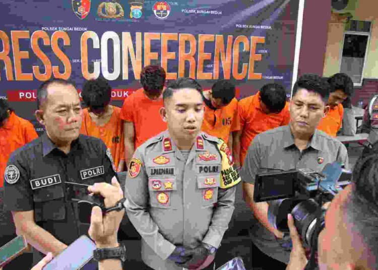 Rilis Akhir Tahun Polsek Sei Beduk Ungkap Tiga Kasus Pencurian Kendaraan Bermotor