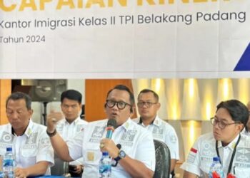 Imigrasi Belakang Padang Gelar Rilis Akhir Tahun 2024