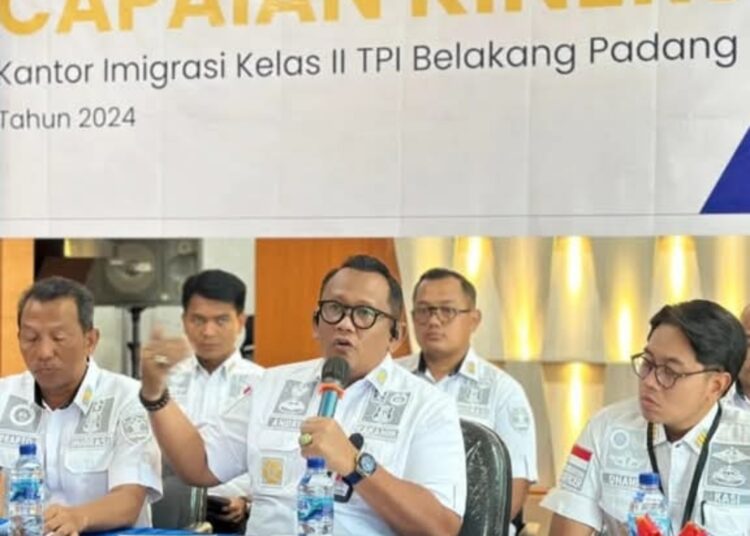 Imigrasi Belakang Padang Gelar Rilis Akhir Tahun 2024