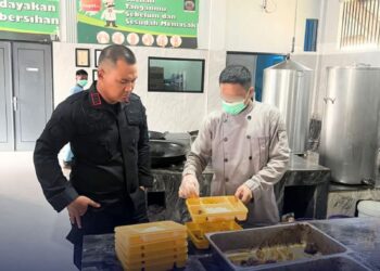 Kontrol Dapur, Karutan Batam Pastikan Kualitas Makanan WBP Terpenuhi