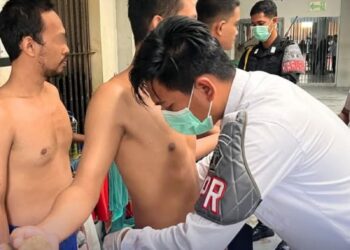 Rutan Batam Gelar Razia Gabungan dan Tes Urin kepada Petugas dan WBP