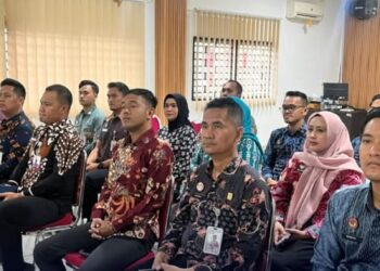 Rutan Batam ikuti pengarahan Direktur Jenderal Pemasarakatan.