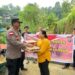 Polsek Batu Ampar Salurkan Bansos Bagi Warga Terdampak Tanah Longsor