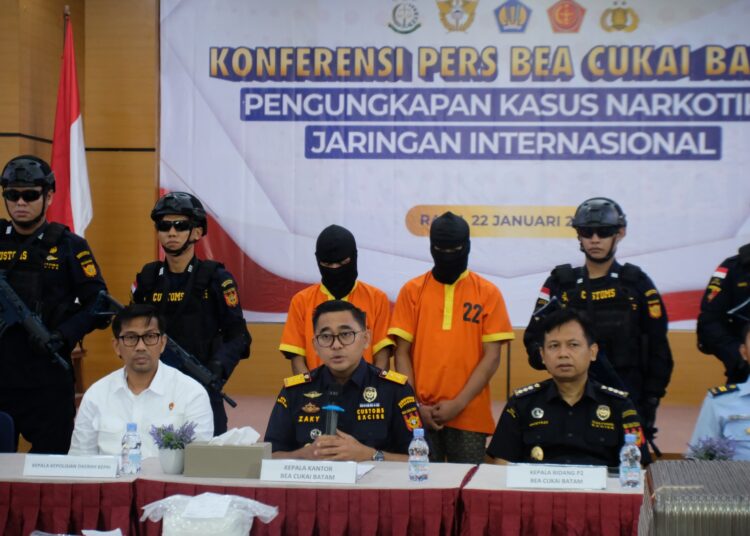 Selundupkan Narkoba Dalam Koper, Dua Calon Penumpang Pesawat Diamankan Bea Cukai Batam