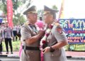 Polda Kepri Gelar Upacara Farewell and Welcome Parade