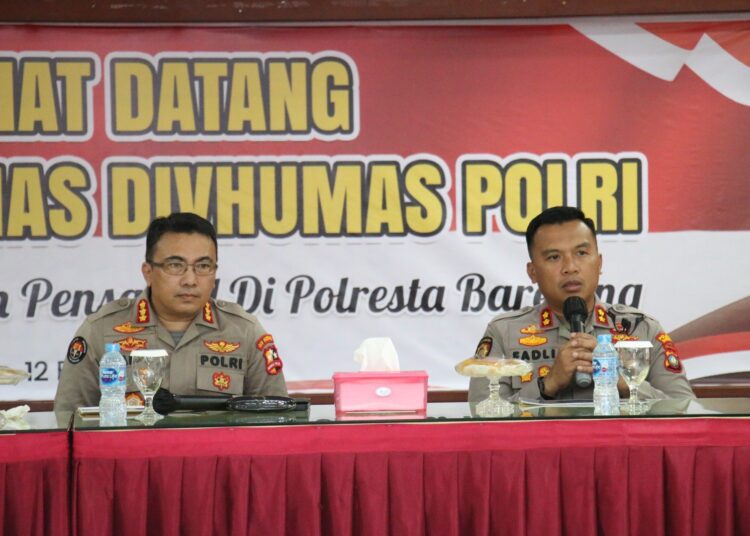 Divisi Humas Polri Gelar Pensatwil di Polresta Barelang