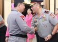 Kapolri Pimpin Upacara Kenaikan Pangkat Kapolda Kepri