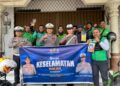 Satlantas Polresta Barelang Gelar Penyuluhan Keselamatan Berkendara untuk Pengemudi Ojol dalam Operasi Keselamatan Seligi 2025