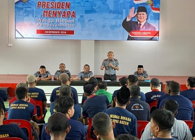 Kalapas Batam Gelar Sosialisasi Grasi Terpidana Hukuman Mati dan Seumur Hidup