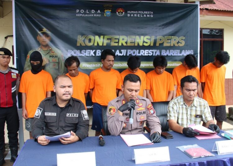 Polsek Batu Aji Ungkap Jaringan Curanmor 6 Pelaku Berhasil Diamankan