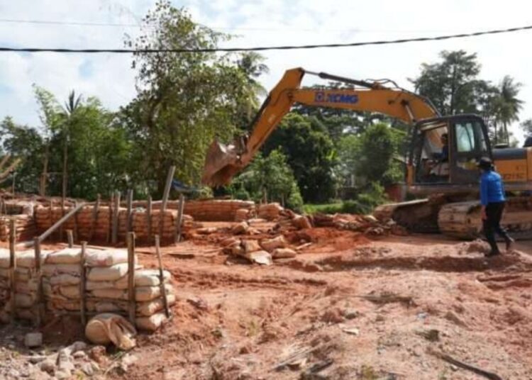 Bersama TNI dan Polri, BP Batam Tertibkan Tambang Pasir Ilegal di KKOP