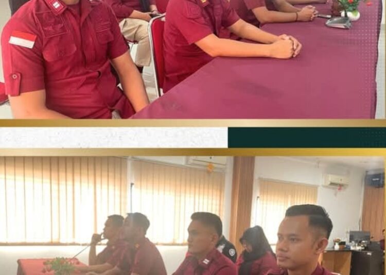 Rutan Batam Ikuti Sosialisasi Pedoman Pelaksanaan Evaluasi dan Pemantauan Pembangunan Zona Integritas Menuju WBK/WBBM