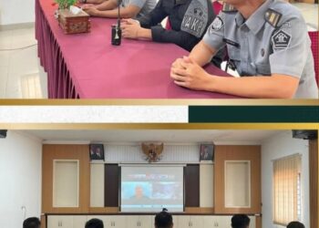 Rutan Batam Ikuti Pengarahan Peningkatan PNBP oleh Ditjenpas Secara Virtual