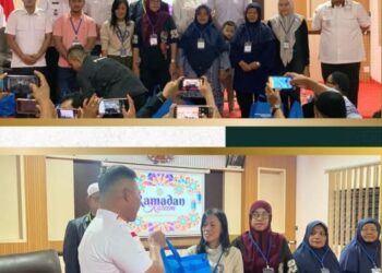 Rutan Batam Gelar Buka Puasa Bersama Petugas, Keluarga Warga Binaan dan Media