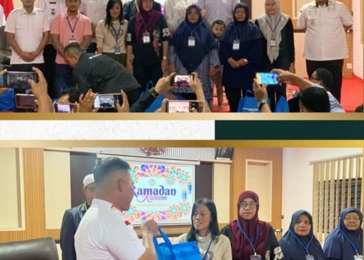 Rutan Batam Gelar Buka Puasa Bersama Petugas, Keluarga Warga Binaan dan Media