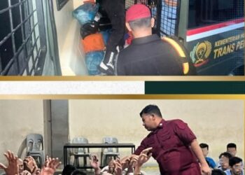 Rutan Batam Pindahkan 60 Warga Binaan ke Lapas Batam