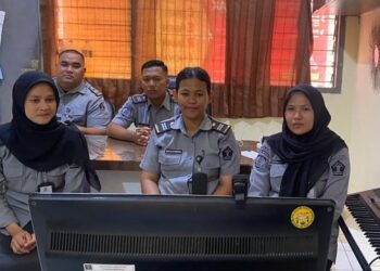LPKA Batam Ikuti Zoom Penguatan Tugas dan Fungsi Pembinaan Narapidana dan Anak Binaan dalam Pemberian Hak Bersyarat