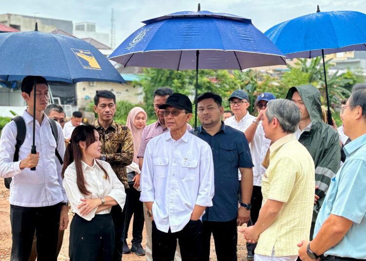 Kepala BP Batam dan Wakil Kepala BP Batam Tinjau Penataan Sungai Baloi Indah