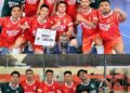 Tim Futsal Rutan Batam Raih Juara Pertama Pada Turnamen Futsal Kanwil Ditjenpas Kepri