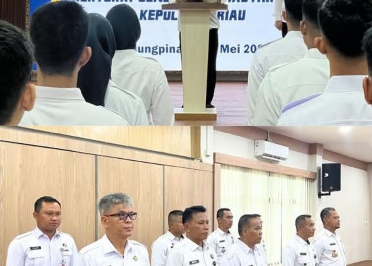100% Sah, 3 Orang CPNS Rutan Batam Resmi Dilantik Menjadi PNS oleh Kakanwil Ditjenpas Kepulauan Riau