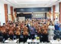 Wali Kota Batam, Amsakar Achmad diwakili Sekretaris Daerah Kota Batam, Jefridin, M.Pd, mengukuhkan pengurus Persatuan Wredatama Republik Indonesia (PWRI) Kota Batam Masa Bakti 2025-2030.