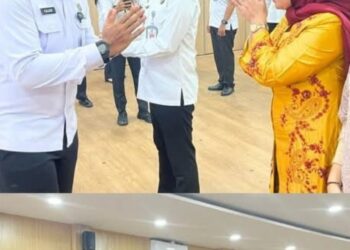 Karutan Batam Hadiri Pelantikan dan Pengambilan Sumpah Jabatan Pejabat Administrator Pada Kanwil Ditjenpas Kepulauan Riau