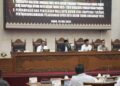 Wali Kota Batam, Amsakar Achmad, menyampaikan tanggapan atas pandangan umum fraksi-fraksi terkait Rancangan Peraturan Daerah (Ranperda) Rencana Pembangunan Jangka Menengah Daerah (RPJMD) Kota Batam Tahun 2025-2029.