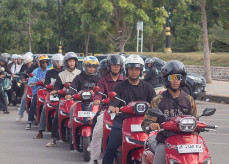 Keseruan Bikers Honda Kepri Di Event Stylovers & Scoopy Velocreativity