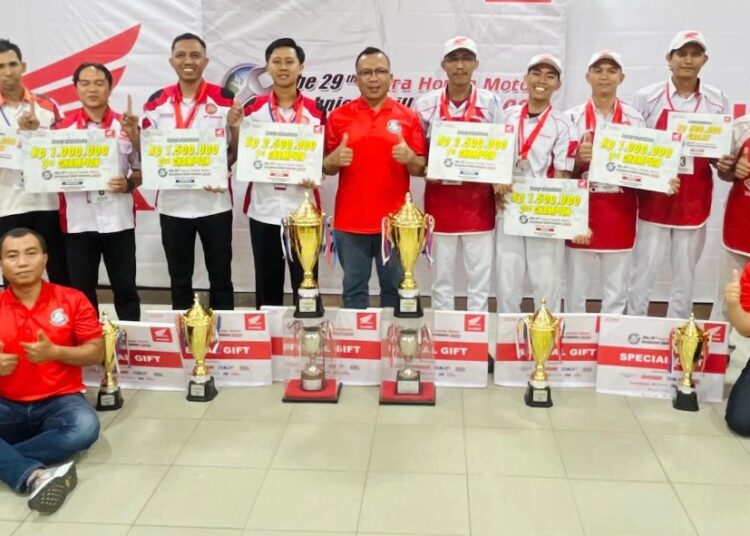 Lahirkan Juara, Capella Dinamik Gelar Ajang Adu Skill Teknisi & Service Advisor Honda