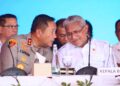 Kapolda Kepri Hadiri Konferensi Pers Operasi Bersama Penindakan Sabu 2 Ton