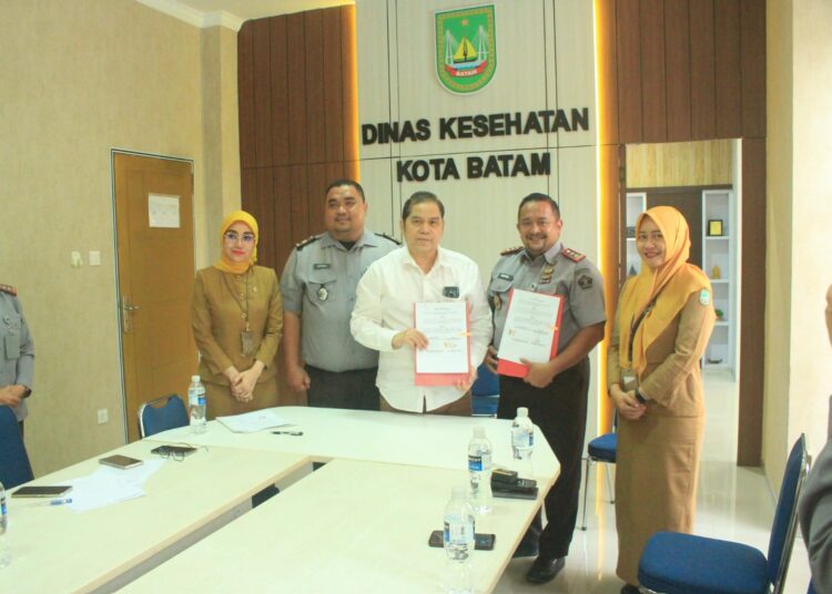 Kepala Dinkes Batam Sambut Kunjungan LPKA Batam