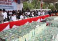 Amsakar – Li Claudia Tegaskan Komitmen Perangi Narkoba, 2 Ton Sabu Dimusnahkan