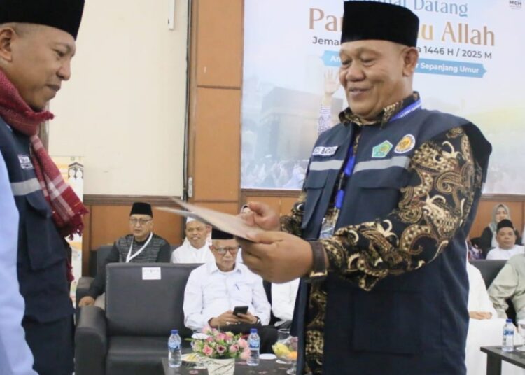 PPIH Debarkasi Batam Sambut Kedatangan Kloter 1 Jemaah Haji Kepri, 443 Orang Tiba Dengan Selamat di Tanah Air
