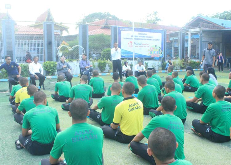 Kebersamaan Wali Asuh dan Anak Binaan di Kegiatan Ijo Morning