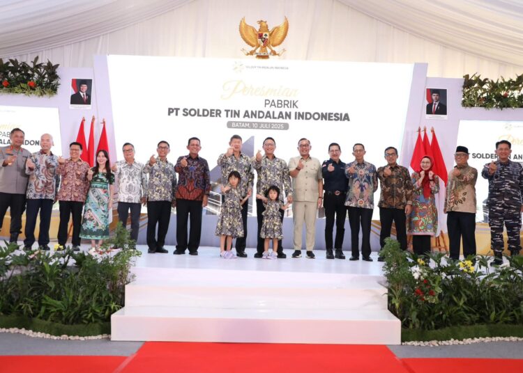 Amsakar – Li Claudia Chandra Hadiri Peresmian Pabrik PT STANIA, Dorong Hilirisasi Dan Lapangan Kerja