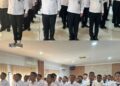 Rutan Batam Ikuti Apel Pagi Bersama Di Lingkungan Kemenko Kumham Imipas, Kemenkum, Kemenham, dan Kemenimipas Secara Virtual
