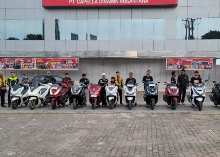 Sensasi Riding Malam Bareng Bikers Honda Kepri, Seru dan Penuh Kreativitas
