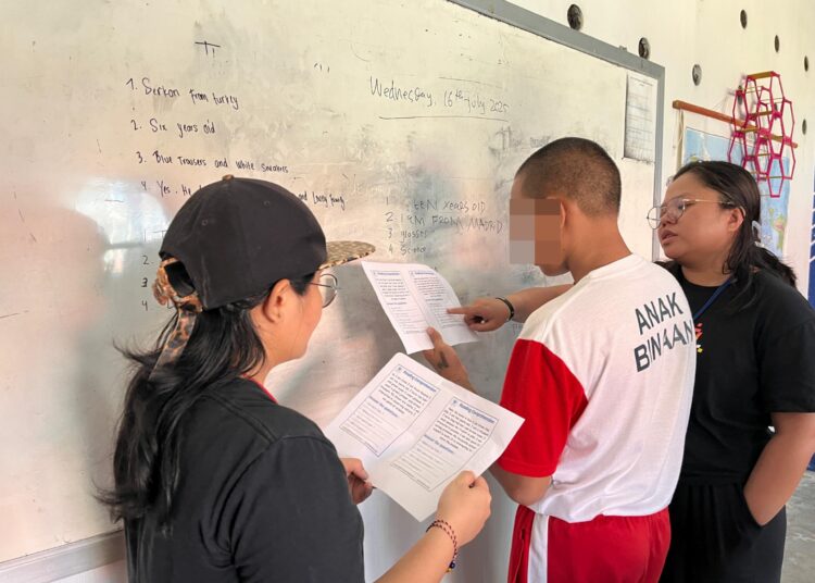 Bekerjasama dan Yayasan Grace Methodis, LPKA Batam Gelar Program English Class bagi Anak Binaan