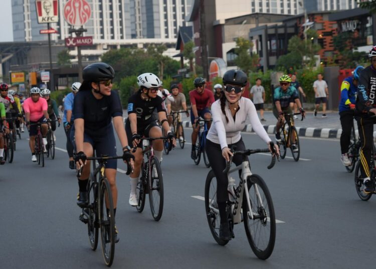 Gowes Santai BP Batam Dan Polda Kepri, Pererat Silaturahmi dan Wujudkan Batam Sehat