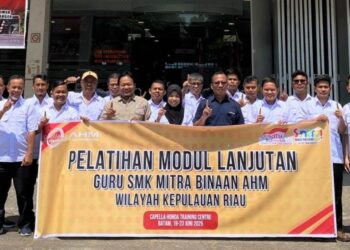 Dukung Pendidikan Vokasi, Capella Honda Gelar Pelatihan Dan Sertifikasi Guru SMK Se-Kepri
