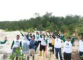 Ketua DPRD Kota Batam Kamaluddin Hadiri Aksi Penanaman Mangrove Bersama LSM Mapan di Kebun Raya Nongsa