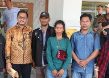 Sekretaris Komisi I DPRD Batam Terima Aduan Pasutri yang Jalan Kaki Cari Keadilan atas Kematian Anak