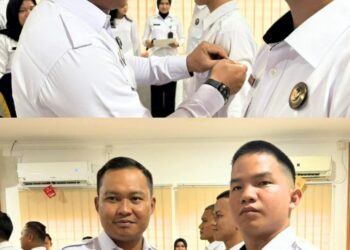 Kepala Rutan Batam Pimpin Apel Pagi Dan Berikan Penghargaan Kepada Pegawai