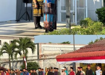Rutan Batam Gelar Upacara Peringatan HUT RI Ke-80
